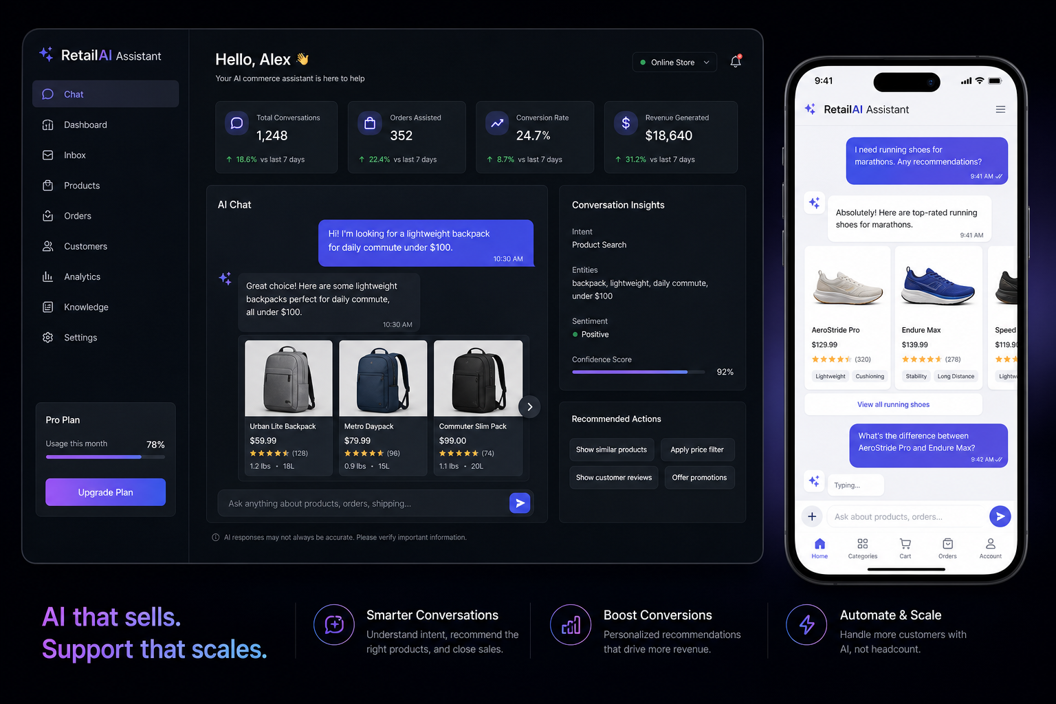 RetailAI Assistant